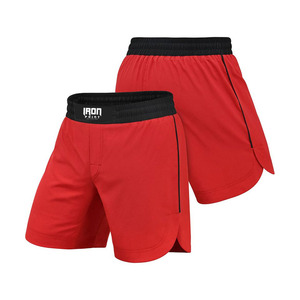 กางเกงขาสั้น MMA ของผู้ชายสีพื้นมาใหม่ - Product Image 1