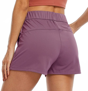 Pantalones cortos de lana de algodón 100% para mujer, ropa deportiva de verano transpirable, pantalones cortos para mujer - Product Image 3
