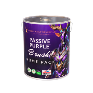 Passive Purple® Brush – Membrana per vernice e controllo del vapore ermetica rinforzata con fibra - Product Image 1
