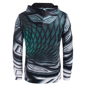 Sweat à capuche unisexe de qualité supérieure pour hommes avec sublimation, 100% coton, polyester, polaire, broderie, motif uni, personnalisé - Product Image 3