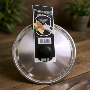 Tapa de Acero Inoxidable Cromado Pulido de 16 cm para Ollas de Cocina para Restaurantes - Product Image 3
