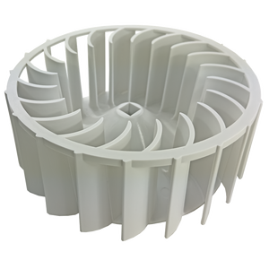 Roue de soufflerie électrique 697772CM de remplacement pour sèche-linge, en plastique, caoutchouc et tissu - Product Image 1