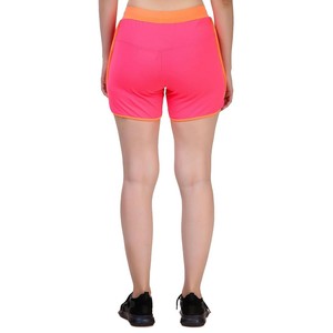 Pantalones cortos con cordón informales de poliéster deportivo para mujer al por mayor, pantalones cortos ajustados para ir al gimnasio, pantalones cortos de verano para mujer - Product Image 6