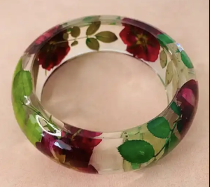 Brazaletes de resina artesanales Joyas de moda de diamantes únicas para la moda-Adelante para bodas y regalos - Product Image 1