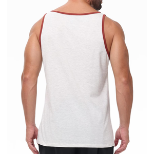 Camiseta sin Mangas Deportiva para Hombre, con Logotipo Personalizado del Mejor Fabricante, Estilo Urbano, Cuello en V, Spandex/Algodón, Secado Rápido, Transpirable y Económica - Product Image 2