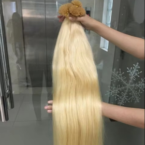 Extensiones de cabello humano crudo de queratina de punta plana, proveedor mayorista de cabello vietnamita de todos los colores - Product Image 4