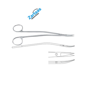 Fabricante y exportador de instrumentos quirúrgicos de acero inoxidable de alta calidad DANDY NEUROOPERATING TIJERAS CURVADAS 17CM - Product Image 6