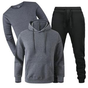 เสื้อครอปแบบเรียบมีฮู้ดและสเวตเตอร์กางเกงวอร์มผ้าฝ้าย450แกรมโอเวอร์ไซส์ออกแบบโลโก้100% ได้ตามต้องการ - Product Image 5