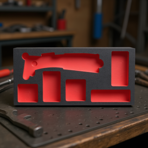 Module vide en mousse naturelle bicolore USAG pour 519 M 995K - Product Image 3