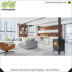 High Heating Freestanding Black 510x420x740 mm <b>Wood</b> Burning <b>Fireplaces</b> Stove from Reputed Manufacturer - Product Image 3