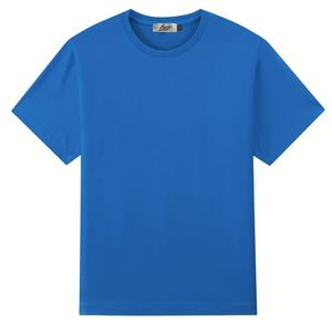 Camiseta de gran tamaño informal recortada de algodón de 250gsm de alta calidad para hombre, camiseta WLT en blanco personalizable, tela de 260 gramos - Product Image 4