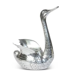 Seau à glace de luxe en forme de tigre avec poignée en cuir et Champagne fini à la main en aluminium de haute qualité - Product Image 5