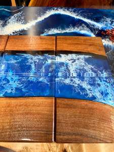 Custom Resin <b>Coaster</b> Set, Personalized Round Epoxy <b>Drink</b> <b>Coasters</b> with Glitter or Flowers, Creative Stone Gifting Idea - Product Image 6