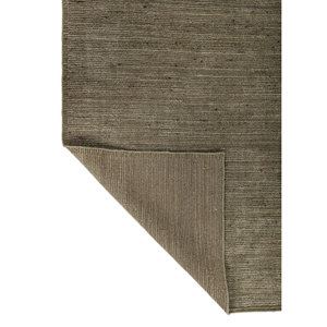 Alfombras de Lana Tejidas a Mano Basis Green, Clásicas, de 10 mm de Grosor, 472-Sólidas, Rectangulares, con Patrones Abstractos para Pasillo, Entrada, Dormitorio - Product Image 5