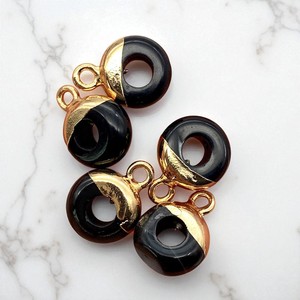 Abalorios redondos con agujeros grandes, abalorio con forma de donut, colgante para hacer bricolaje, joyería hecha a mano, regalo de Navidad al por mayor - Product Image 6