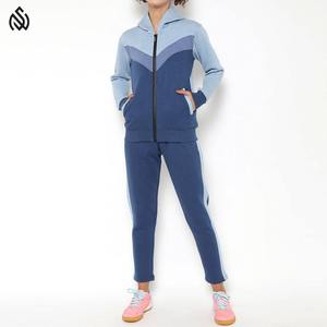 Chándales de invierno para mujer de último diseño 2025, chándal de algodón 100% para mujer, Jersey transpirable, chándal, traje para correr - Product Image 1