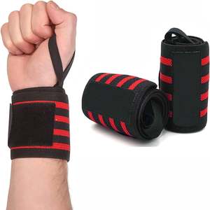 Lifting Wrist Straps Custom Wrist Wraps for Fitness Weightlifting Gym Weight Lifting Straps - Product Image 1