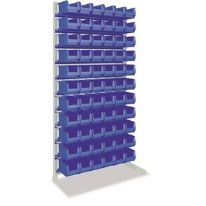 <b>Storage</b> Shelves & <b>Unit</b> H2010 X W1010 X D400 Mm 66 X MK4 Blue/Light Grey - Product Image 1
