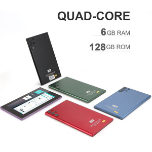 C ý tưởng nhà sản xuất Mini <span class=keywords><strong>Dual</strong></span> máy ảnh hỗ trợ Wifi <span class=keywords><strong>Sim</strong></span> BT 7 inch máy tính bảng barata PC với trường hợp bền cm522 màu xanh lá cây - Product Image 3