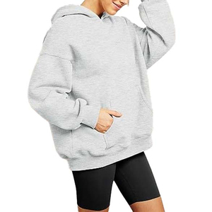 Sudadera Casual de Invierno para Mujer, Manga Larga, Estampada, Estilo Coreano, con Capucha, Tejida en Algodón, con Insignia Frontal, Venta al por Mayor, Últimos Modelos de Sudaderas Casuales - Product Image 3