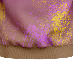 Sweat-shirt pour hommes de haute qualité 35% coton épais sweat à capuche surdimensionné impression en relief Sublimation polaire hiver teint uni - Product Image 6