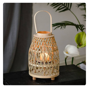 FAROLAS COLGANTES DE BAMBÚ DECORACIÓN CON ESTILO para CUALQUIER ESPACIO ARTÍCULO MÁS VENTA - Product Image 2