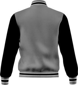 Chaqueta de lana con soporte de logotipo personalizado PrimeBadge, estilo universitario de alta calidad, reversible, cómoda tela fina, invierno, un solo botón - Product Image 5