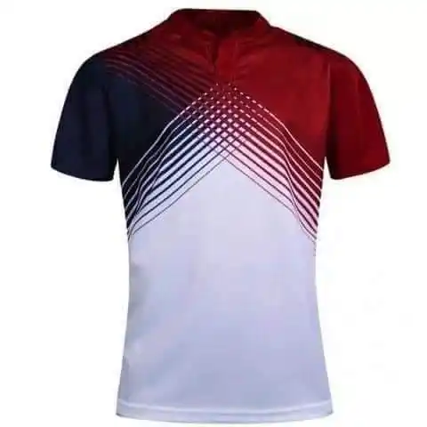 Wholesale Custom Sublimation Printed 4 Way Stretchy Mens Quick Dry Short Sleeve Tennis Golf Polo Shirts men and women