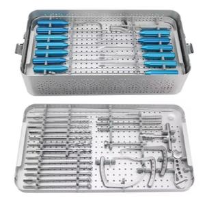 ชุดเครื่องมือ ACL คุณภาพสูง ชุดเครื่องมือผ่าตัดกระดูกและข้อ ชุดเครื่องมือ ACL PCL สำหรับการผ่าตัดสร้างกระดูกข้อเข่าใหม่ - Product Image 1