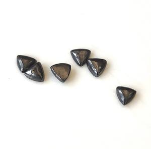 Vente en gros de cabochon à dos plat en hématite naturelle 3mm-40mm trillion pour la fabrication de bijoux en vrac à prix compétitif - Product Image 3