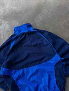 Veste de sport surdimensionnée personnalisée, couleur camouflage, blocs de couleur, fermeture éclair, coupe-vent unisexe, légère, polyester/coton, logo sur le devant, enduite - Product Image 4