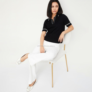 Camiseta de Polo de Golf para Mujer Fit2Fight, Corte Entallado, Ropa de Fabricante, Logotipo Bordado, Ropa de Golf, Camisetas de Polo para Mujer - Product Image 4