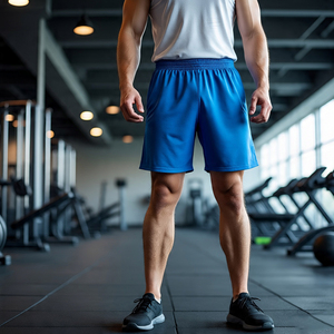 Workout Fitness Wear Shorts <b>Mens</b> Gym Exercise High Elastic <b>Waist</b> Summer Shorts <b>Men</b> Bodybuilding Gym Shorts <b>Men's</b> - Product Image 5