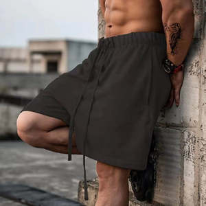 Ropa de entrenamiento de gimnasio holgada de último estilo, pantalones cortos para hombre, material ligero, ropa de verano transpirable de secado rápido para correr personalizada - Product Image 4