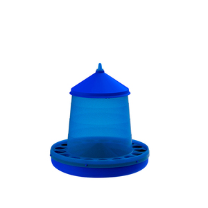 Mangeoire à volaille en plastique bleu 8Kg./ 12 L. - Product Image 1