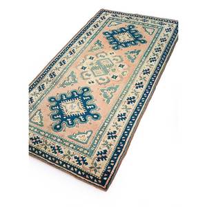 Tapis en laine noués à la main Nuray, motifs abstraits rectangulaires rouge-orange, pour la maison - pour le salon, la chambre à coucher, 9x12 - Pae-1207 - Product Image 2
