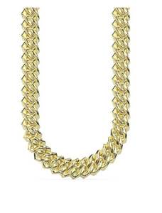 Collier chaîne cubaine style tendance 18 mm en argent sterling 925 avec moissanite VVS, chaîne cubaine sertie de diamants, bijoux hip-hop - Product Image 3