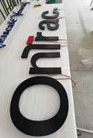 Enseigne lumineuse LED pour magasin, devanture de commerce, signalétique extérieure, enseigne personnalisée 3D, lettres en métal rétroéclairées