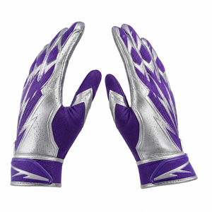 Guantes de Fútbol Americano para Receptor, Ofrecen Control de Balón Mejorado, Construcción Flexible y Ajuste Cómodo para Receptores y Jugadores de Habilidad - Product Image 3