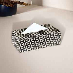Boîte à mouchoirs en résine, boîte à serviettes en résine, vaisselle de haute qualité, vente en gros de porte-mouchoirs en résine - Product Image 2