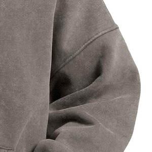 Fabricant personnalisé Sweats à capuche lourds pour hommes Blanc Vintage 100% coton mélangé Plus Size Acid Wash Sweat à capuche pour hommes 2026 - Product Image 2