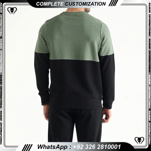 Sweatshirts universitaires pour hommes vente en gros de sweats en polaire douce de haute qualité - Product Image 3