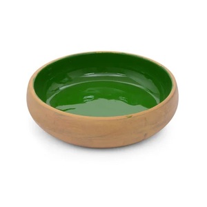 Nuevo último diseño de tazón de madera con cuchara para la venta caliente tamaño personalizado de madera natural tazón para servir en casa tazón redondo para servir - Product Image 2