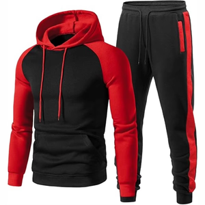 Trajes Deportivos de Alta Calidad para Hombre, Traje Deportivo Moderno de Corte Ajustado con Combinación de Colores para Entrenamiento - Product Image 6