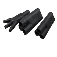 HongDun Termocontraíbles de 3 Ramificaciones, Moldes Termocontraíbles para Dedos, Formas Moldeadas de 3 Ramificaciones, Divisores y Botas de Transición para Cables Termocontraíbles