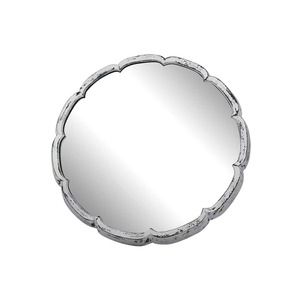 Espejo de Metal de pared chapado en oro plateado de dos tonos clásico hecho a mano personalizado restaurante espejo decorativo montado en la pared - Product Image 1