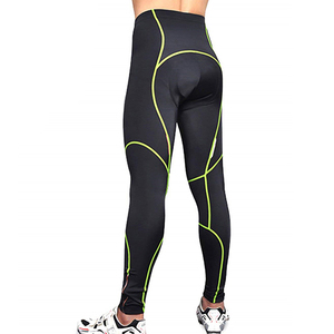 Logo personnalisé Produit Unique Noir Vert Couleur Spandex/Polyester Fitness Running Wear MMA Legging Collants Taille Élastique pour Hommes - Product Image 4