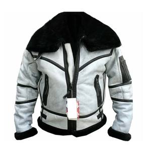 Sublimación impresa tendencia moda cuero Camu bandera diseño propio logotipo personalizado chaqueta de cuero motorista - Product Image 6