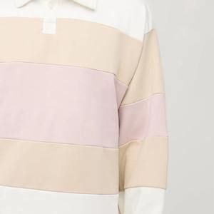 Camisetas de Rugby a Precio Accesible, Logotipo Bordado Personalizado, Manga Larga, Proveedor Mayorista, Camisetas de Polo de Rugby de Algodón, Camiseta de Manga Larga - Product Image 3