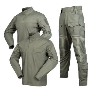 Uniforme tactique personnalisé en gros, uniforme de camouflage fabriqué en coton/polyester pour les agents de sécurité - Product Image 1
